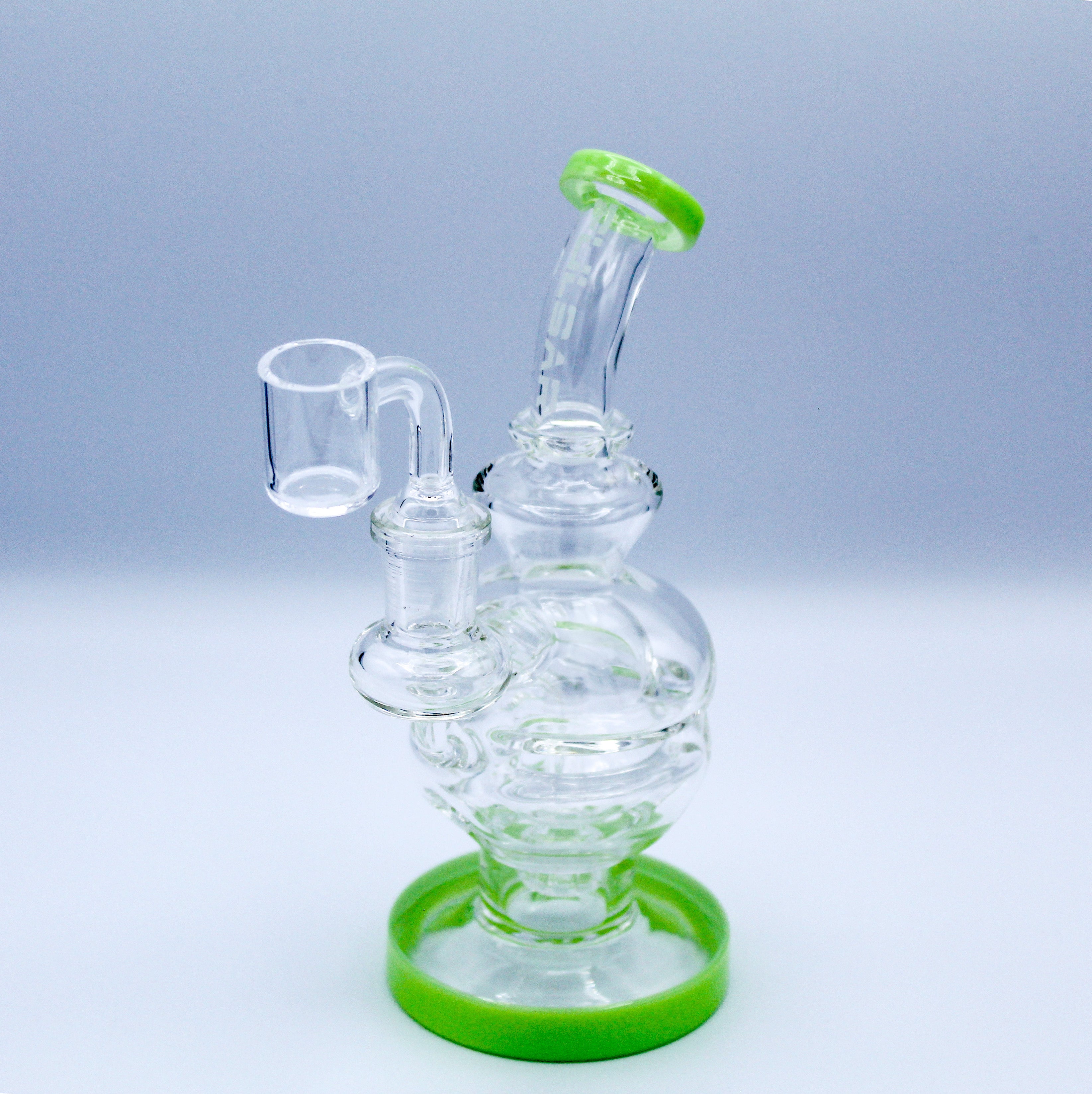 Pulsar Mini Egg Dab Rig (Green) – That Classy Glass