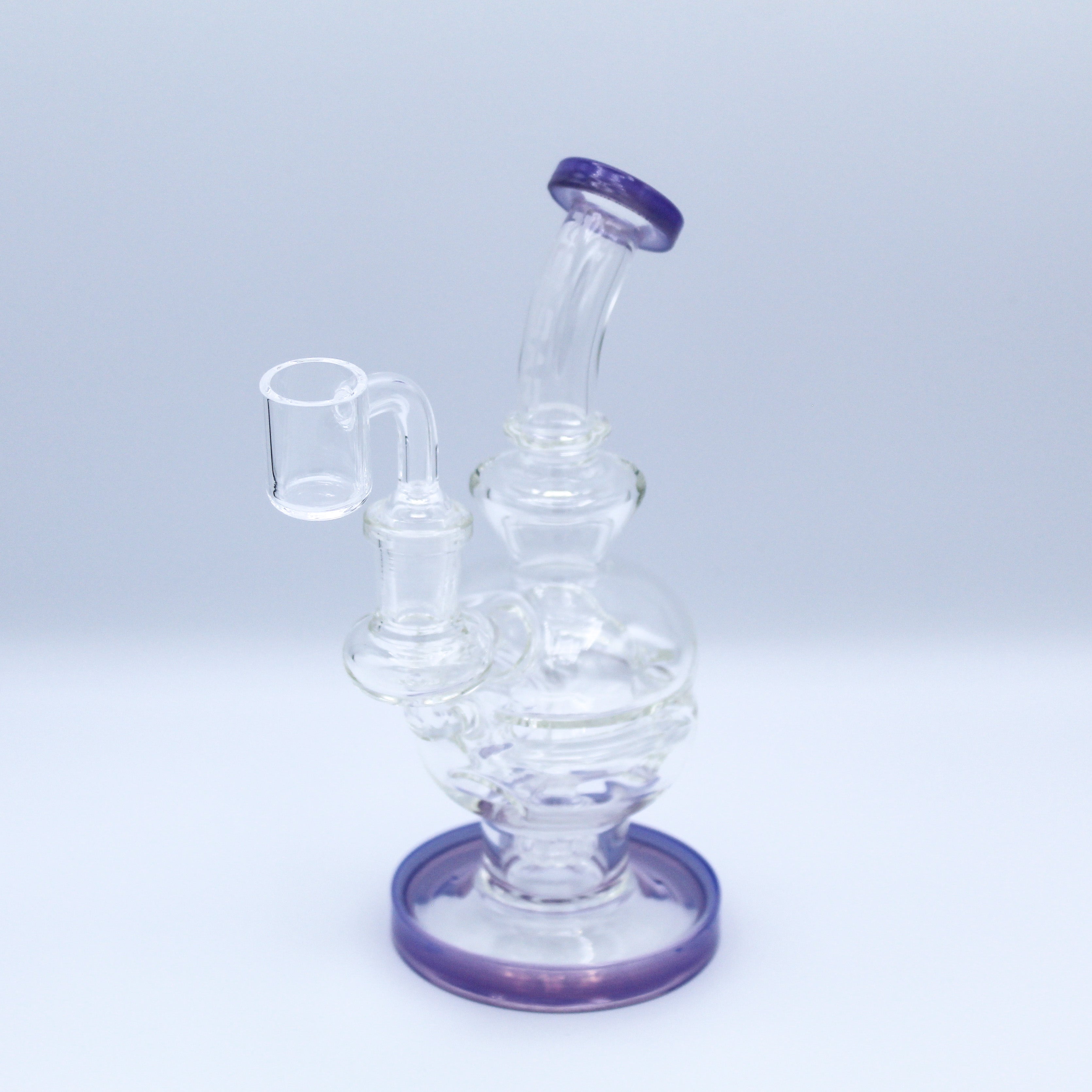 Pulsar Mini Egg Dab Rig (Purple) – That Classy Glass