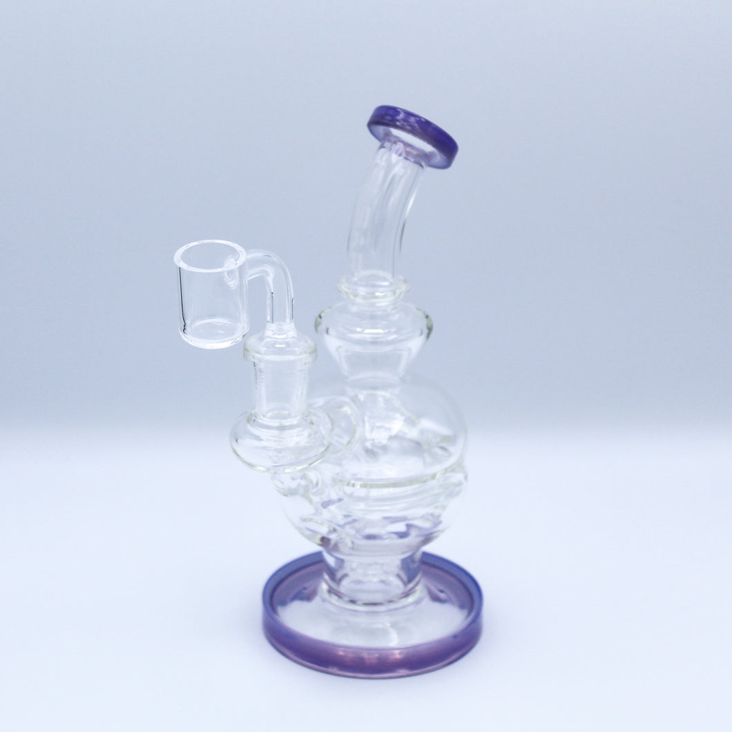 Pulsar Mini Egg Dab Rig (Purple)