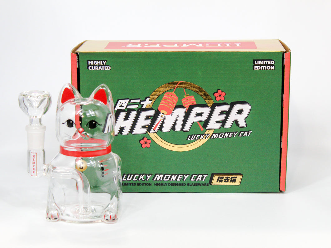 Hemper Lucky Money Cat Bong
