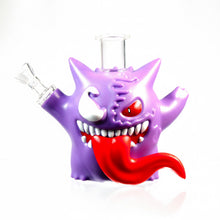 Load image into Gallery viewer, Symbiote Pocket Monster Glass &amp; Vinyl Water Pipe
