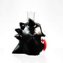 Load image into Gallery viewer, Symbiote Pocket Monster Glass &amp; Vinyl Water Pipe
