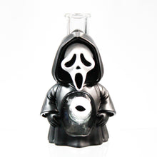 Load image into Gallery viewer, Ghost Face Glass &amp; Vinyl Water Pipe
