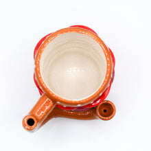 Load image into Gallery viewer, Double Cheeseburger Ceramic Mug Hand Pipe

