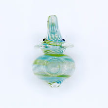 Load image into Gallery viewer, Elephant Hand Pipe (Green/Blue)
